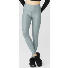 Alo Gray Warm Airlift Leggings Cosmic Grey