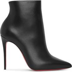 Christian Louboutin So Kate Black Leather Booties