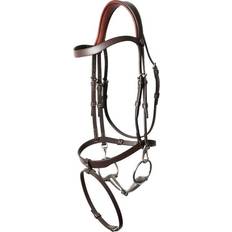 Bridles Collegiate ComFiTec Training Bridle - Brown