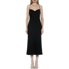 Alexia Admor Dionne Cowl Neck Midaxi Slip Dress - Black