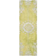 Safavieh Stone Wash Yellow, Green 76.2x243.8cm