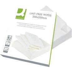 Q-CONNECT Lint Free Wipes 200x200mm Pack of 100 ALFW100QCA KF17445