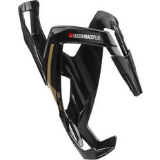 Elite Custom Race Plus Resin Bottle Cage Black Gold