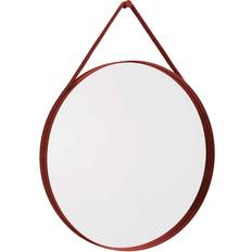Red Wall Mirrors Hay Strap Red Wall Mirror 70cm