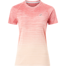 Asics Seamless Løbe T-shirt Dame Lyserød