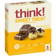 Think! Sweet Treat High Protein Bar Boston Crme Pie 5 Bars