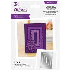 Gemini Elements Nesting Die Scallop Edge Photo Frame