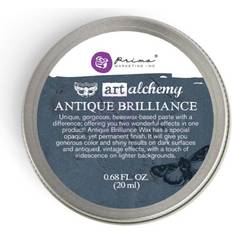 Prima pack finnabair art alchemy antique brilliance wax .68 fluid ounce-mystic turqu