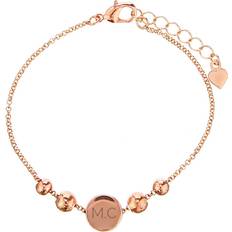 Studio Personalised Rose Gold-Toned Initials Bracelet