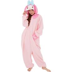 Sazac Onegai My Melody Adult Kigurumi Pink/Green