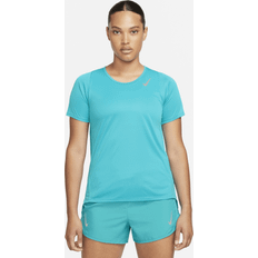 Nike Dri-Fit Fast Running Shirts Women Turquoise