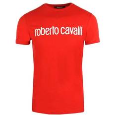 Roberto Cavalli Logo T-shirt - Red