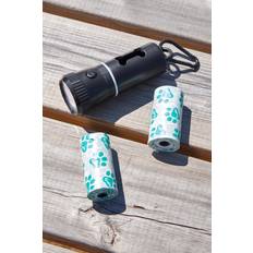 PMS Crufts 2 in 1 pet dog walking hand torch with poo bag dispenser