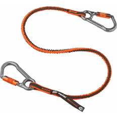 Ergodyne 3118fx squids tool lanyard dual locking carabiner, 15lbs