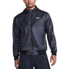 2XU Outerwear 2XU Motion Windbreaker Jacket Men's - Embossed Monogram/Silver Reflect