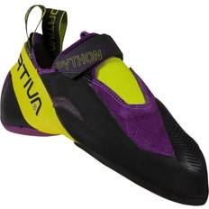 Green - Men Climbing Shoes La Sportiva Python Climbing shoes Men's Purple Lime Punch