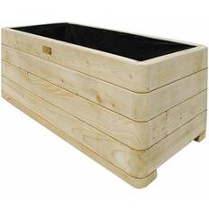 Pots, Plants & Cultivation Rowlinson Marberry Rectangular Planter Box 50x100x39cm