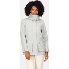 Regatta women's novalee waterproof recycled hiking jacket grey