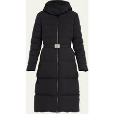 Burberry L Coats Burberry Burniston Long Belted Puffer