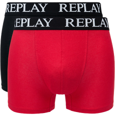 Replay Basic Boxer Briefs 2-pack - Red/Black