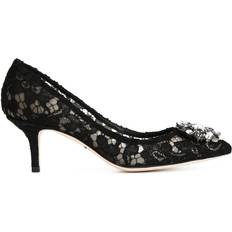 Dolce & Gabbana Lace rainbow pumps black