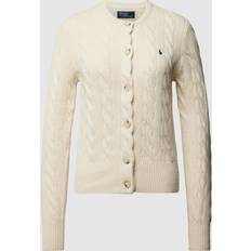 Polo Ralph Lauren White Cardigans Polo Ralph Lauren Fine Wool/Cashmere Cardigan with Crew Neck