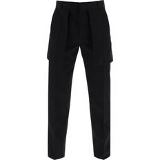 Alexander McQueen Men's Exposed Pocket Trousers - Black