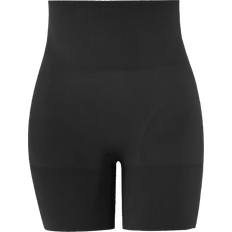 Fitness & Gym Shorts Yours Women's Curve Seamless Control High Waisted Short Plus Size - Black