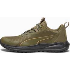 Puma 13.5 Running Shoes Puma Unisex Twitch Runner Trail Straßen-Laufschuh, Olive Black