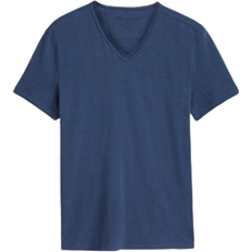 John Varvatos Miles V-Neck T-shirt - Blue Graphite