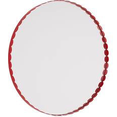 Red Wall Mirrors Hay Arcs Red Wall Mirror 60cm