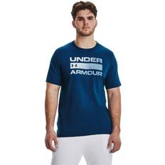 Best T-shirts Under Armour Mens Training Team Issue Wordmark T-Shirt, Blue, 2Xl, Men