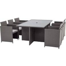 Blue Outdoor Lounge Sets Royalcraft Nevada 6 Cube Outdoor Lounge Set