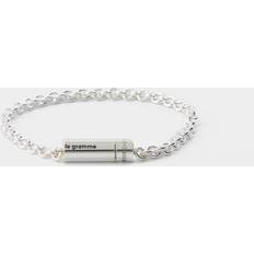 Le Gramme Chain cable bracelet 11g polished silver