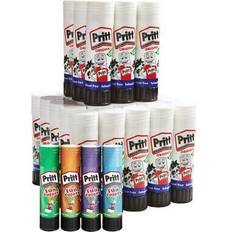 Pritt 2359266 Glue Sticks 43g Pack of 34 4 Free Coloured