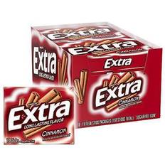 Extra Cinnamon Sugarfree Gum, Cinnamon, 15 Count