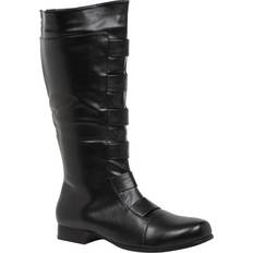 Ellie Adult Black Superhero Boots Black