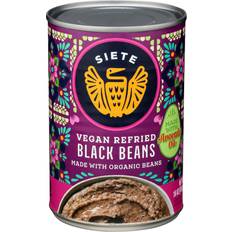 Siete Vegan Refried Black Beans 16