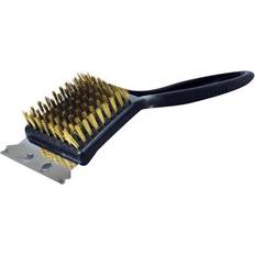 Samuel Alexander Barbecue BBQ Wire Cleaning Brush with attached Scraper