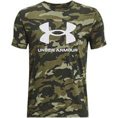 Camouflage T-shirts Children's Clothing Under Armour Kids' Sportstyle Logo Printed Short Sleeve T-Shirt Camo