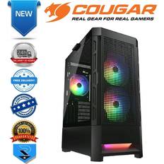 Cougar airface rgb mid tower tempered glass