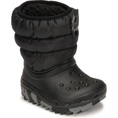 Crocs kids Toddler Classic Neo Puff Boot Boots Black 25