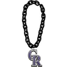 FanFave Black Colorado Rockies Team Logo Chain