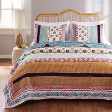 Greenland Home Fashions Thalia Quilts Multicolour (228.6x228.6cm)