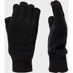 PETER STORM Thinsulate Fingerless Gloves, Black