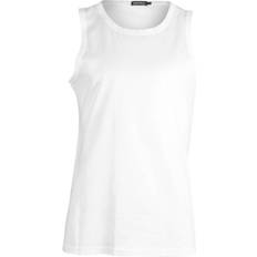 Ermenegildo Zegna White Round Neck Tank Top WHITE