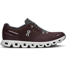 On Brown - Women Running Shoes On Cloud 5 W - Mulberry/Eclipse