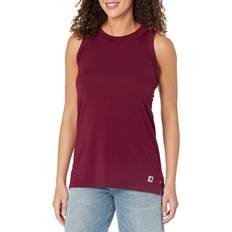 Carhartt Tank Tops Carhartt Women's LWD Relaxed Fit Tank Top, Bordeaux