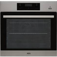 AEG Fan Assisted - Single Ovens AEG BES355010M Stainless Steel
