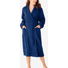 Short Terry Robe - Evening Blue